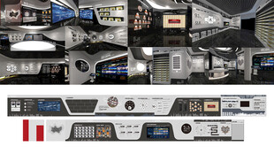 装修公司科技风格展厅设计文件