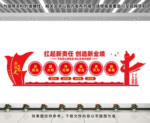 国企党建文化墙