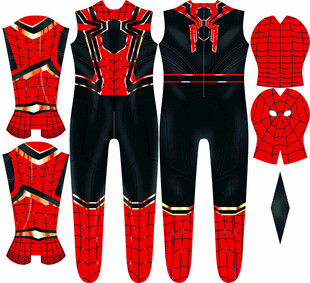 蜘蛛侠主题儿童服装套装