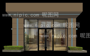 现代简约风格商铺外观