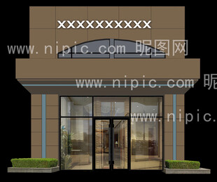 简约风格线下门店外观