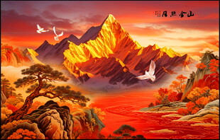 日照金山