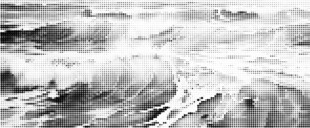 海浪花圆点镂空铝板冲孔