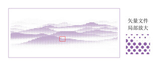 水墨风山水装饰画设计素材