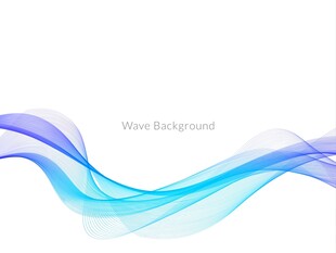 蓝紫色动感线条矢量背景