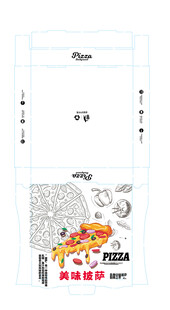 披萨盒图片