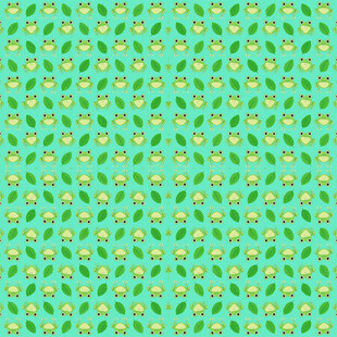 绿色花卉图案背景纹理