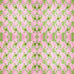粉色碎花图案背景纹理