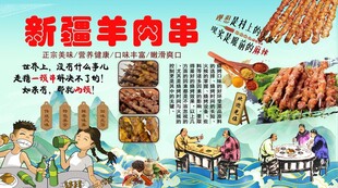 新疆羊肉串