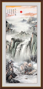 玄关山水画