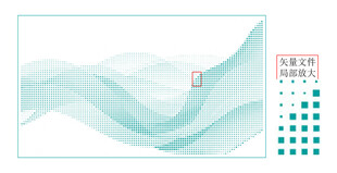 淡蓝波浪背景设计素材