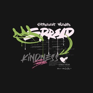 街头涂鸦艺术作品展示