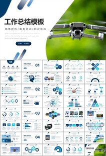 无人机行业工作总结汇报PPT