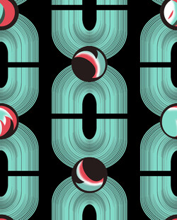 几何线条图案设计