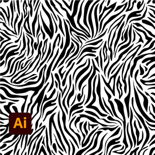 斑马纹图案背景纹理