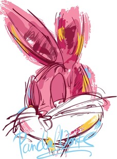 可爱兔耳女孩头像