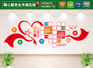 职工之家文化墙