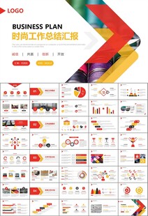 纺织行业总结计划工作汇报PPT
