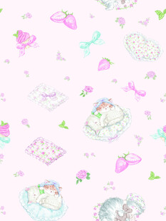 梦幻可爱 猫 草莓