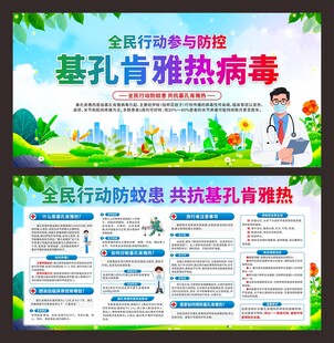 预防基孔肯雅热展板