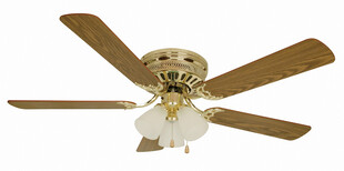 复古吊扇带灯设计