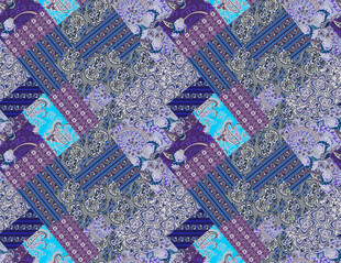 几何拼接抽象图案背景