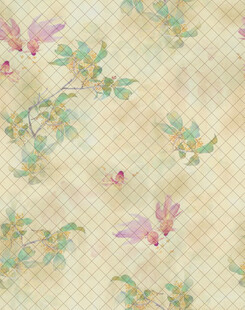 复古花卉纹理图案