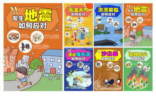 防灾减灾海报