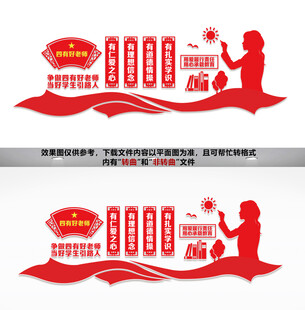 四有好老师文化墙