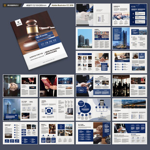 律师事务所画册设计