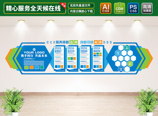 企业发展历程文化墙