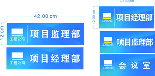 项目相关门牌标识展示