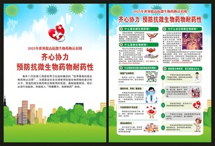 世界提高抗微生物药物认识周展板