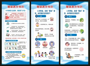 健康教育知识展架