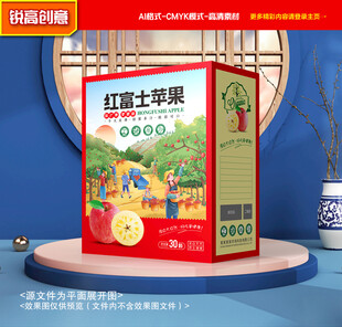 苹果包装 水果礼盒