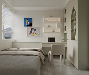 儿童房卧室效果图