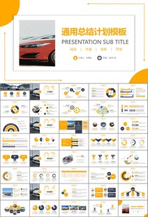 汽车销售4S店汽车行业PPT