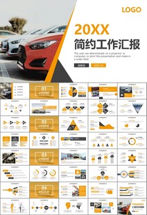 汽车销售4S店汽车行业PPT