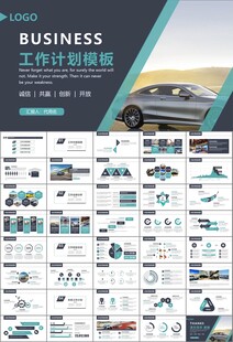 汽车销售4S店汽车行业PPT