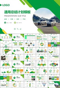 汽车销售4S店汽车行业PPT