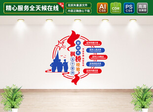 新时代枫桥经验文化墙