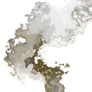 水墨风格抽象艺术图案