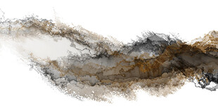 抽象水墨笔触纹理图案