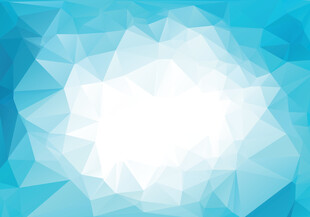 蓝色多边形几何背景图案