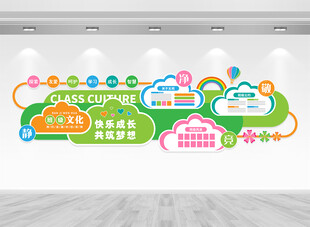 幼儿园班级文化墙