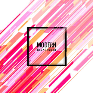 现代抽象多彩线条背景图