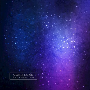 梦幻星空背景图