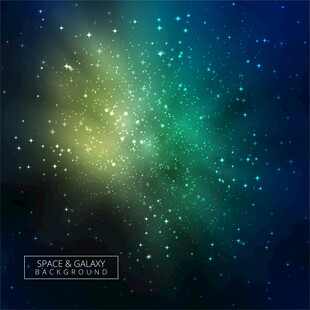 梦幻星空背景图