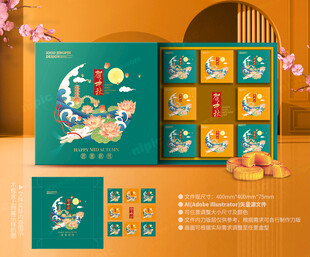 高端精品月饼包装