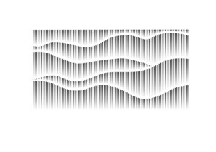 立体波浪纹理图案